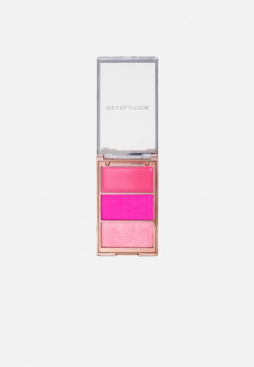 Revolution - Blush Icon Palette Hot Pink Flag - Hot Pink Flag