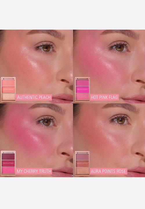 Revolution - Blush Icon Palette Hot Pink Flag - Hot Pink Flag