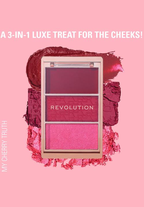 Revolution - Blush Icon Palette My Cherry Truth - My Cherry Trith