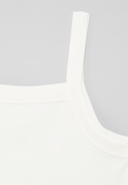 Pop Candy - Square neck tank top - white