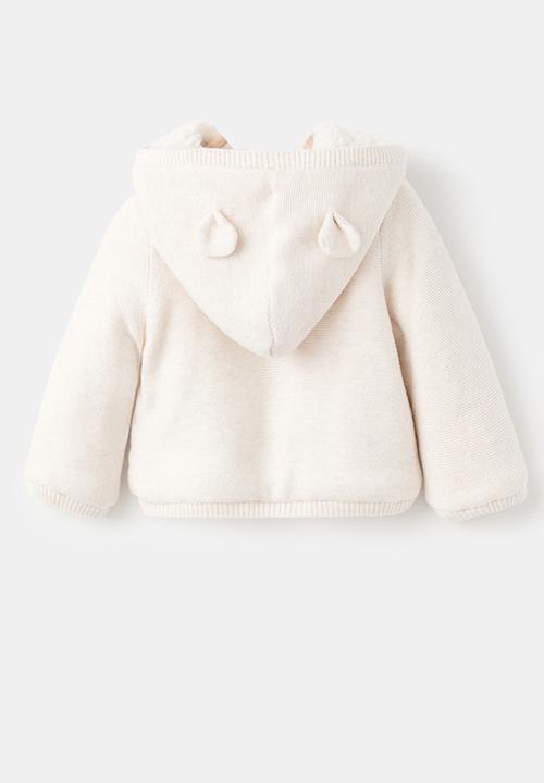 MANGO - Cardigan lulu1 - Light Pastel Brown