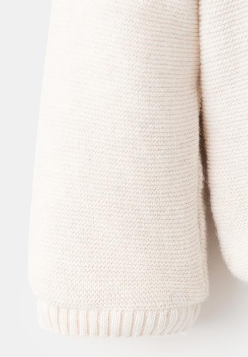 MANGO - Cardigan lulu1 - Light Pastel Brown