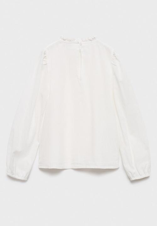 MANGO - Blouse tatiana - White