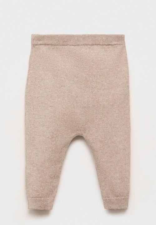 MANGO - Trousers glasgow - light pastel brown