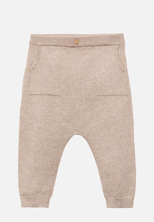 MANGO - Trousers glasgow - light pastel brown