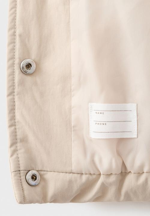 MANGO - Puffer coat abu - light beige