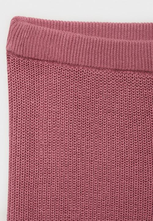 MANGO - Trousers elizap - dark red
