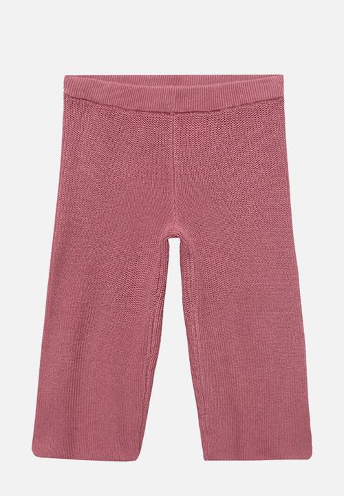 MANGO - Trousers elizap - dark red
