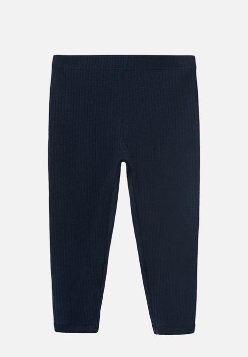 MANGO - Leggings luisa - navy