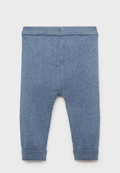 MANGO - Leggings oxford - medium blue