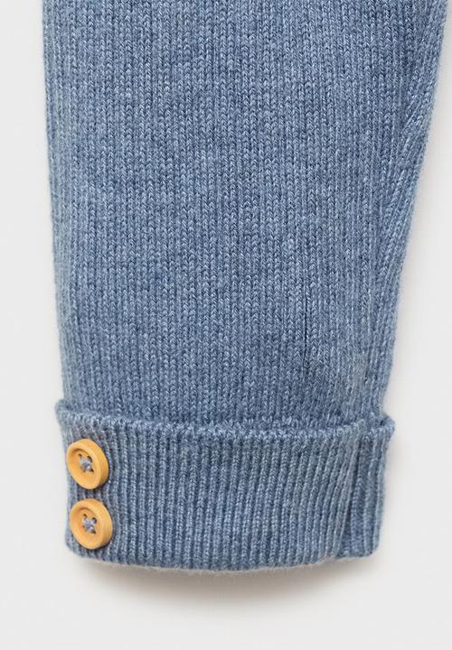 MANGO - Leggings oxford - medium blue