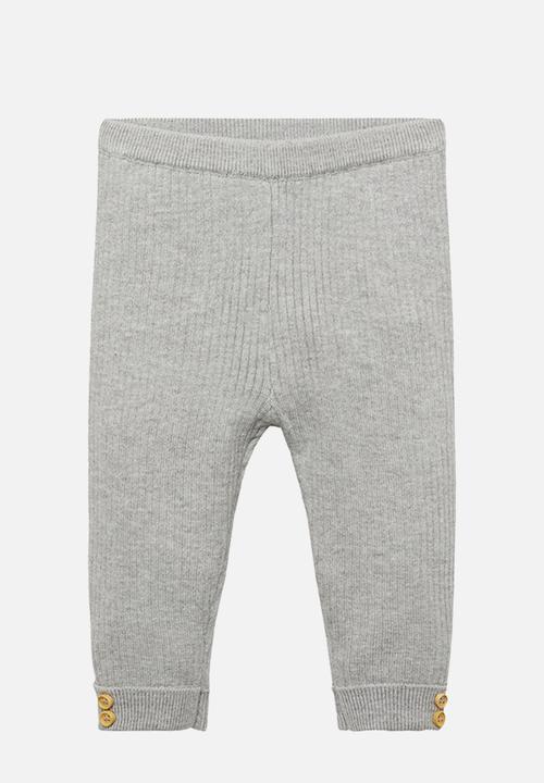 MANGO - Leggings oxford - medium gray