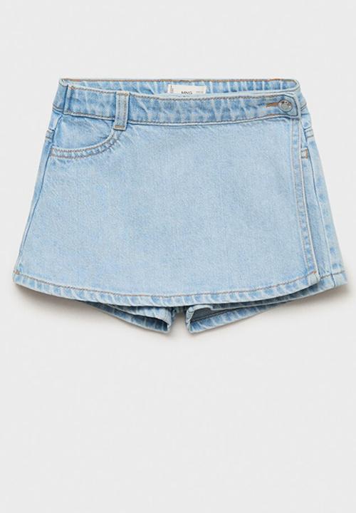 MANGO - Shorts skort - open blue