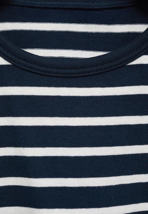 MANGO - T-shirt cutout - navy