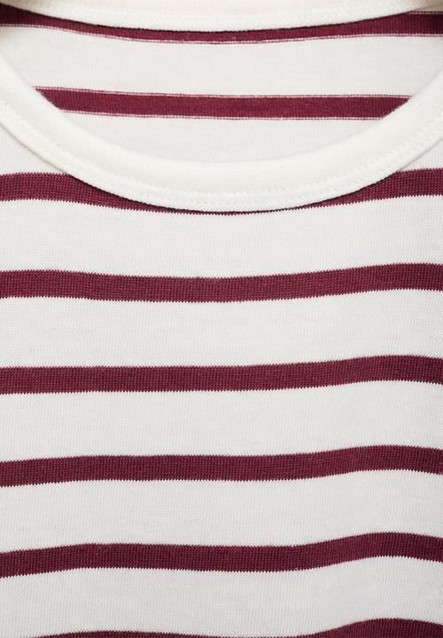 MANGO - T-shirt cutout - dark red