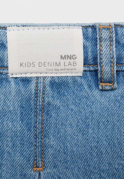 MANGO - Skirt alexia - open blue
