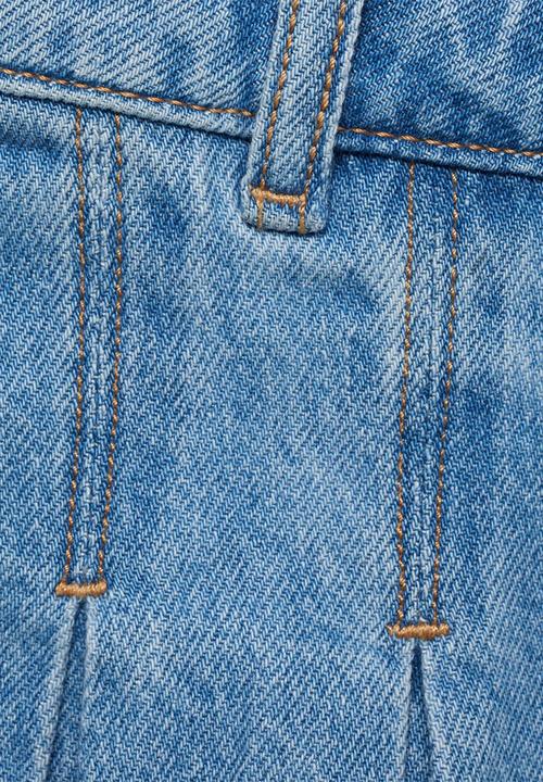 MANGO - Skirt alexia - open blue