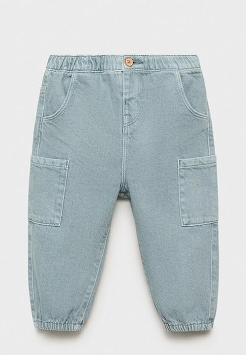 MANGO - Trousers jordan - green