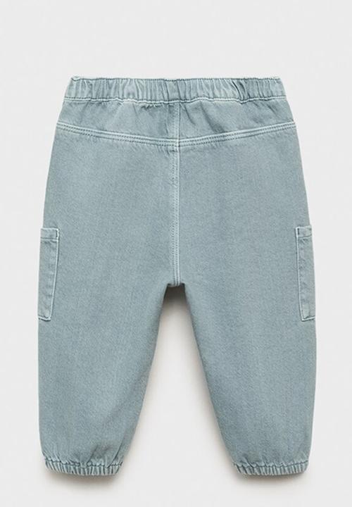 MANGO - Trousers jordan - green
