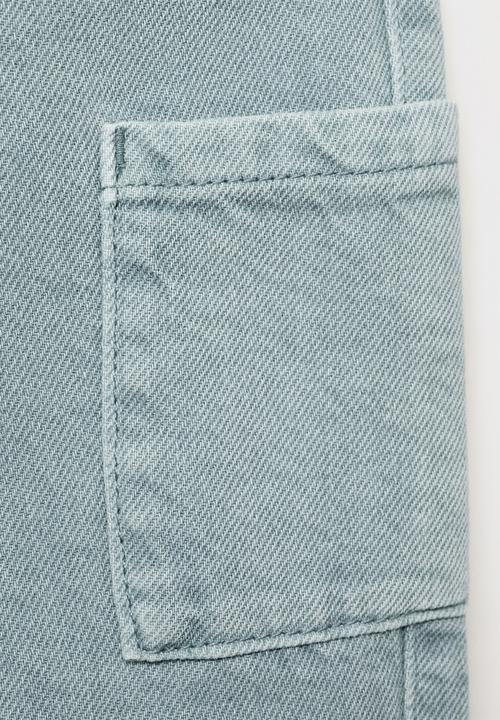 MANGO - Trousers jordan - green