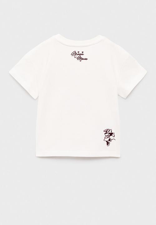 MANGO - T-shirt mcheer - natural