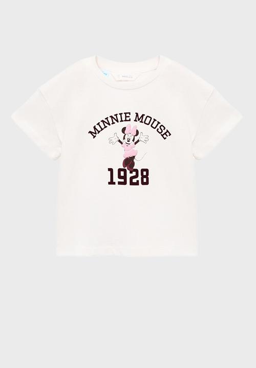 MANGO - T-shirt mcheer - natural