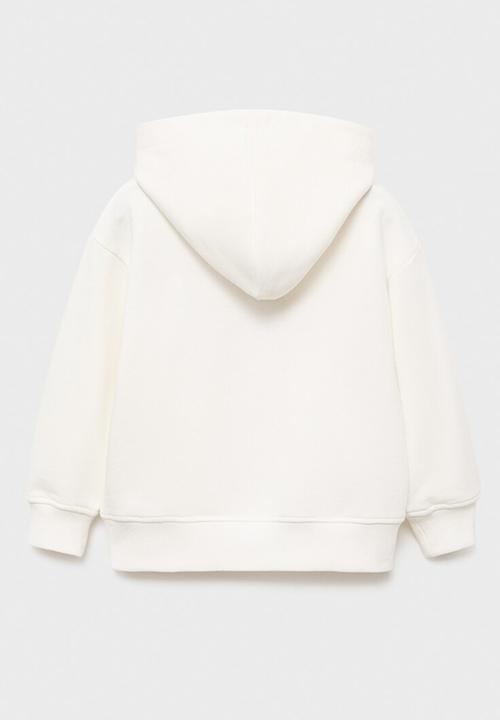 MANGO - Sweatshirt mhood - natural