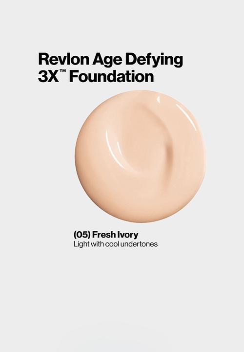 Revlon - Age Defying Foundation - Fresh Ivory