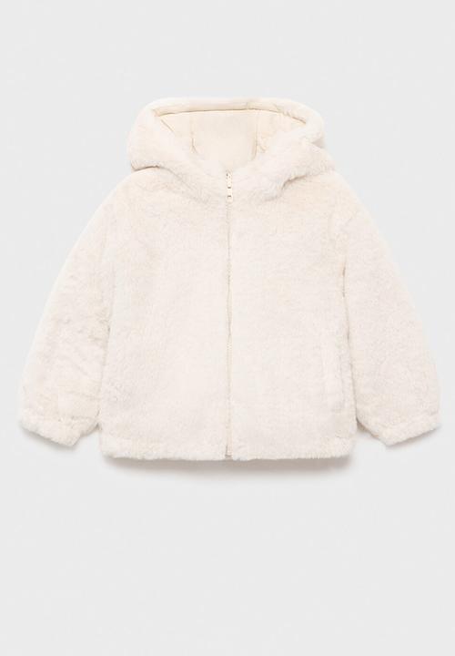 MANGO - Coat copito - Natural