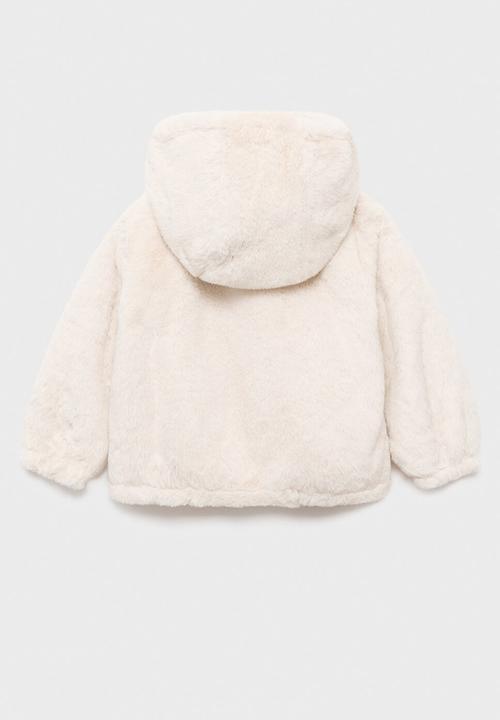 MANGO - Coat copito - Natural