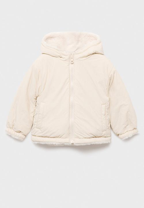 MANGO - Coat copito - Natural
