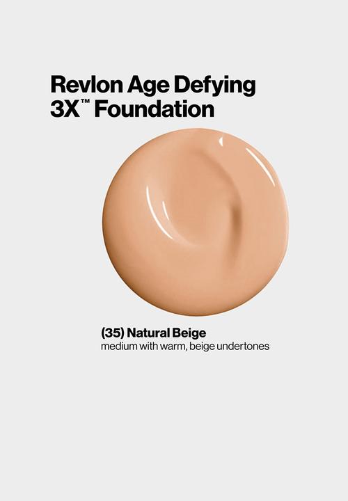 Revlon - Age Defying Foundation - Natural Beige