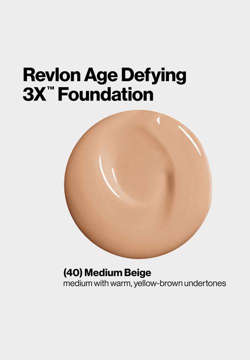 Revlon - Age Defying Foundation - Medium Beige