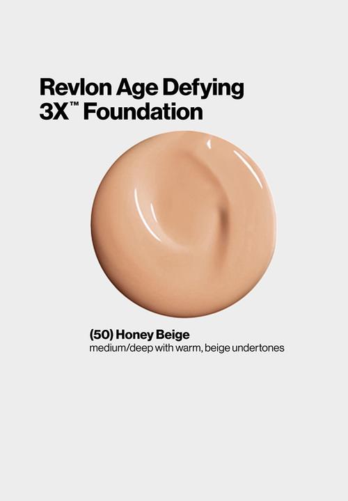 Revlon - Age Defying Foundation - Honey Beige