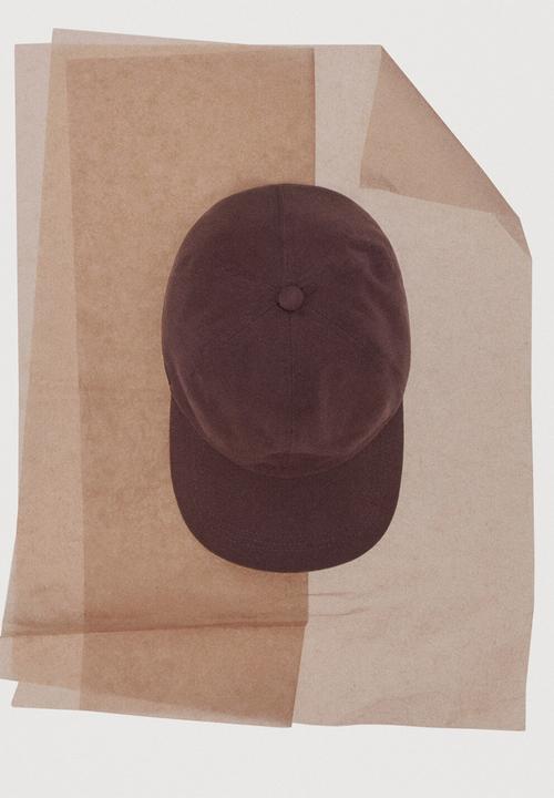 MANGO - Gorra Fabric Cap - Deep Red