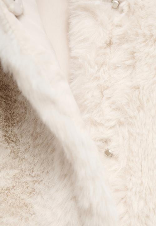 MANGO - Outer vest canela - Light Beige