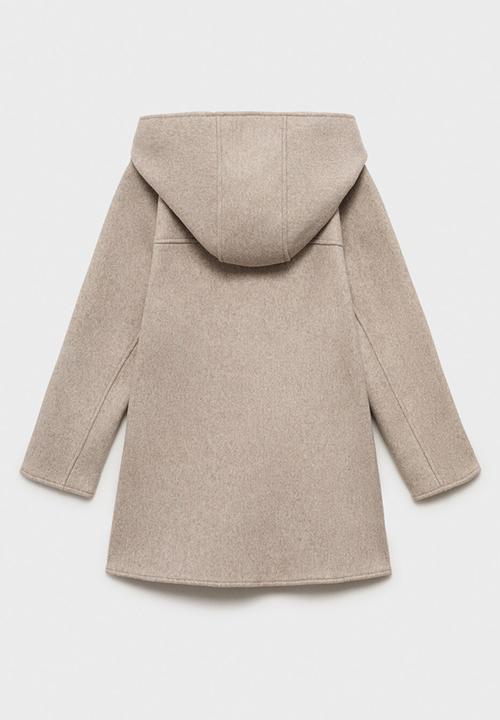 MANGO - Coat sandra - light beige