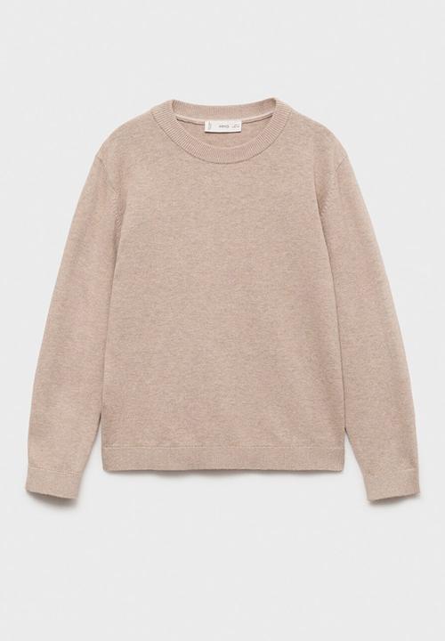 MANGO - Sweater hugo - light beige