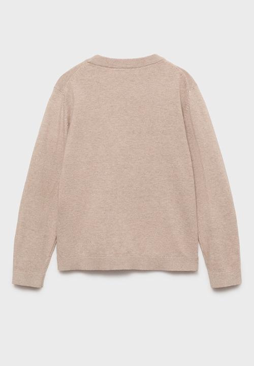 MANGO - Sweater hugo - light beige