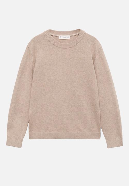 MANGO - Sweater hugo - light beige