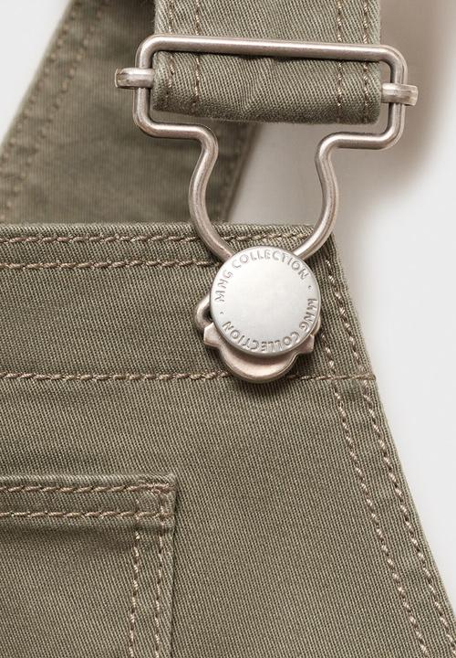 MANGO - Overall delos - beige/khaki