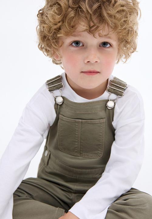 MANGO - Overall delos - beige/khaki