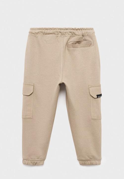 MANGO - Joggers cargob - medium brown