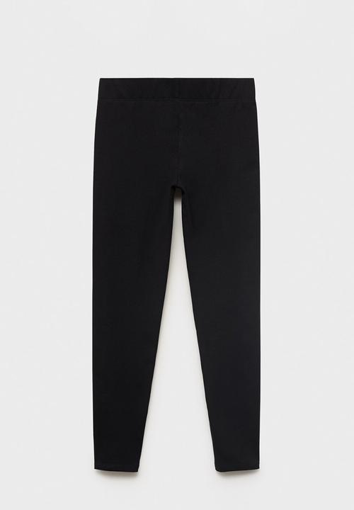 MANGO - Leggings elio - black
