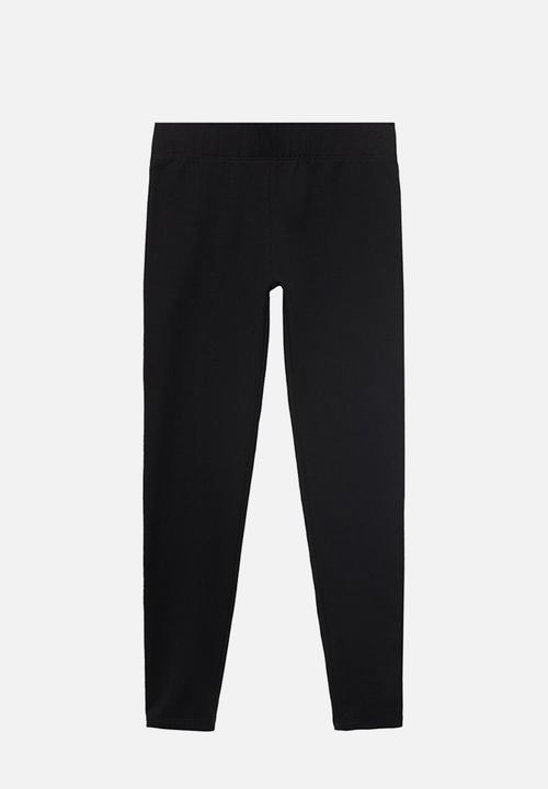 MANGO - Leggings elio - black