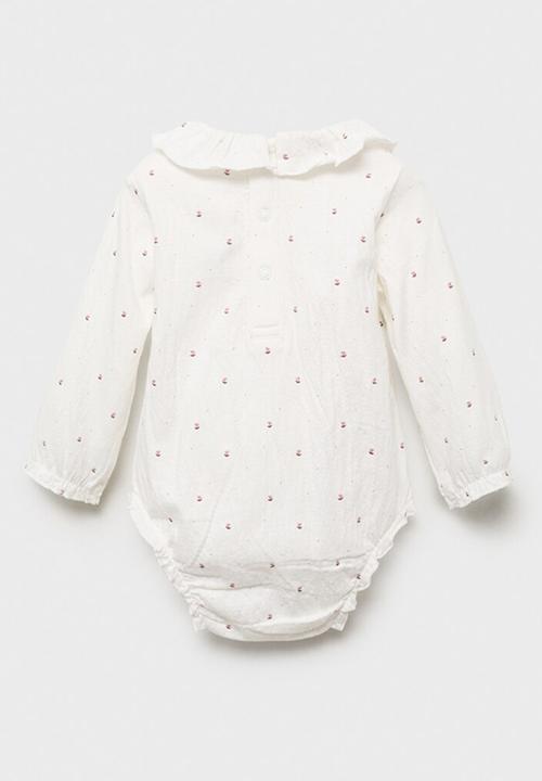 MANGO - Bodysuit tulip - natural