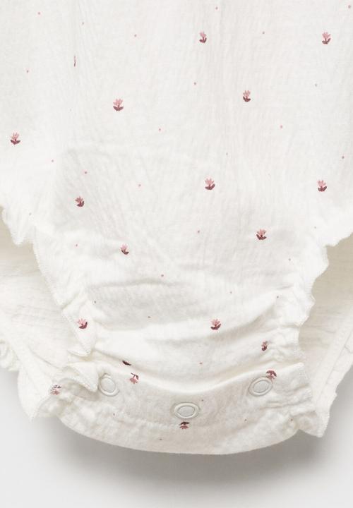 MANGO - Bodysuit tulip - natural