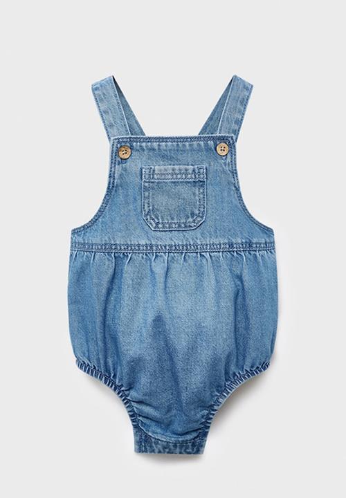 MANGO - Romper cali - open blue
