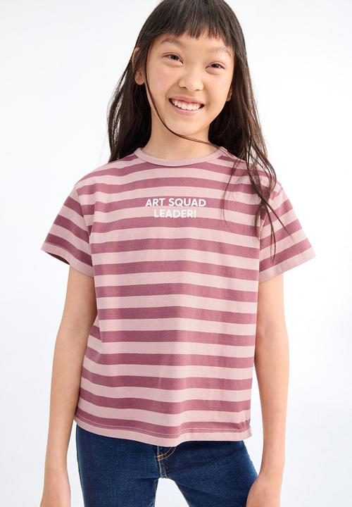 MANGO - T-shirt leader - pink