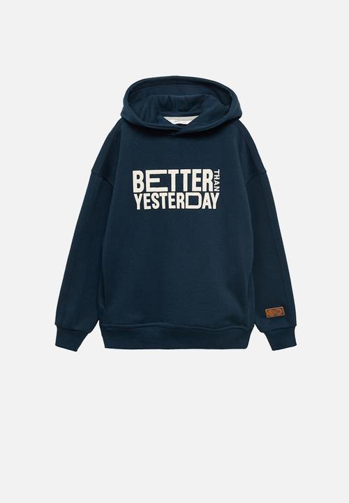 MANGO - Sweatshirt better - navy